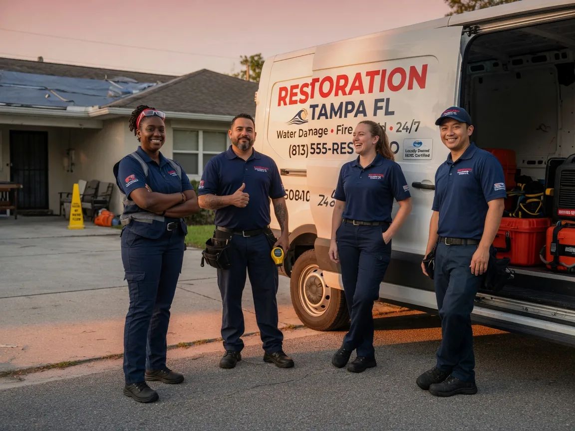 Water Damage Restoration company in Roland, OK